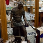 Signed Brandt bronze metalworker - antique