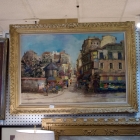 French street scene painting