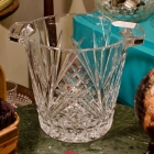 Crystal ice bucket