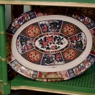 Imari style oval platter