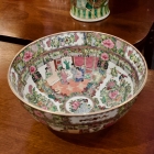 Rose medallion bowl