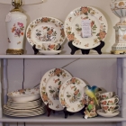 Wedgwood China “Eastern Flowers” dinner service for 8