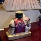 Vintage elephant lamp