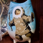 Footed vase