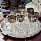 MCM set of 10 1950’s highball glasses