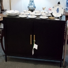 Black 2 door chest