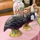 Pair of ceramic birds