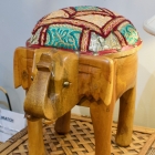 Solid elephant stool