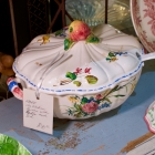 Vintage Italian tureen w/ ladle & lid