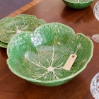 Large green cabbage bowl
