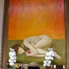 Original oil on canvas by Zheng Li - “Day  Dream”