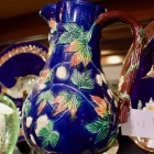 Rare & beautiful majolica pitcher
