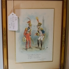 French soldiers art - mid 1800s