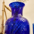 15” cobalt blue vase