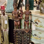 Hand carved African sculpture