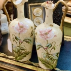 Pair of beautifully decorated French vases