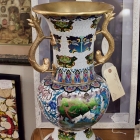 Cloisonné urn