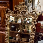 Mirror - 70’s marbled & gold enhanced