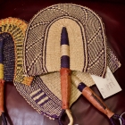 Hand made African fan