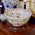 Asian bowl & stand