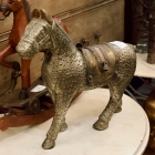 Metal clad horse