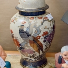 Ginger jar w/ phoenix birds