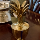 Brass decorative pineapple