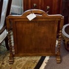 English oak fireplace screen