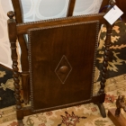 English oak fireplace screen