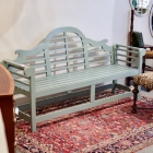 Luxury outdoor bench