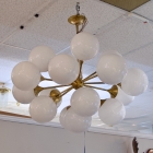Visual Comfort & Co Aerin Cristol 40” chandelier