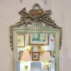 Ornate Louis XVI style mirror