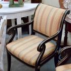 Pair of black chairs