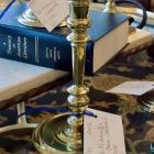 Virginia Metalcrafters brass candlestick