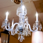 Beautiful crystal chandelier - rewired