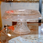Cape Cod cake stand by Imperial Glass - 1930's